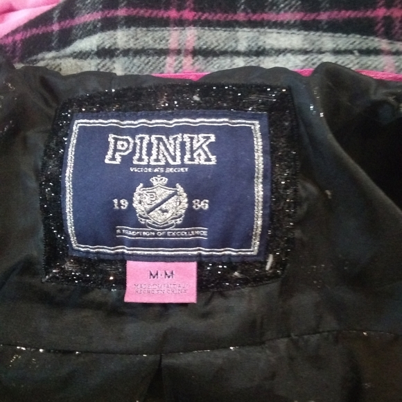 PINK pea coat - Picture 2 of 5